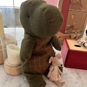 Maileg Gantosaurus in Forest Green